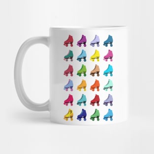 Rainbow Roller Skatin' Mug